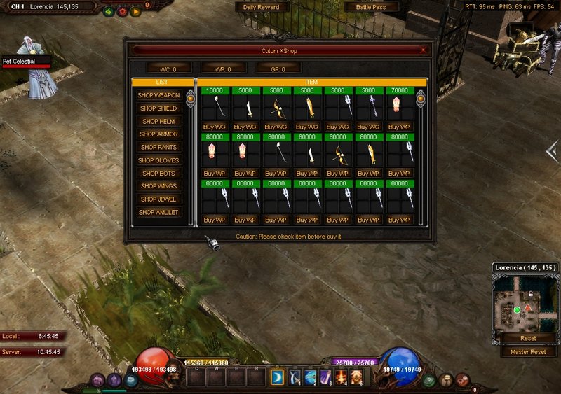 Galería MuServer S6